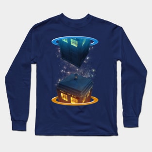 Tardis Portal Long Sleeve T-Shirt